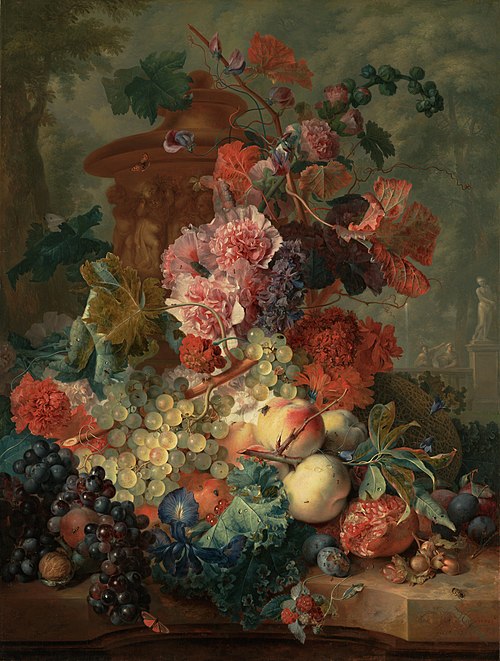 Fruit Piece, 1722, Jan van Huysum