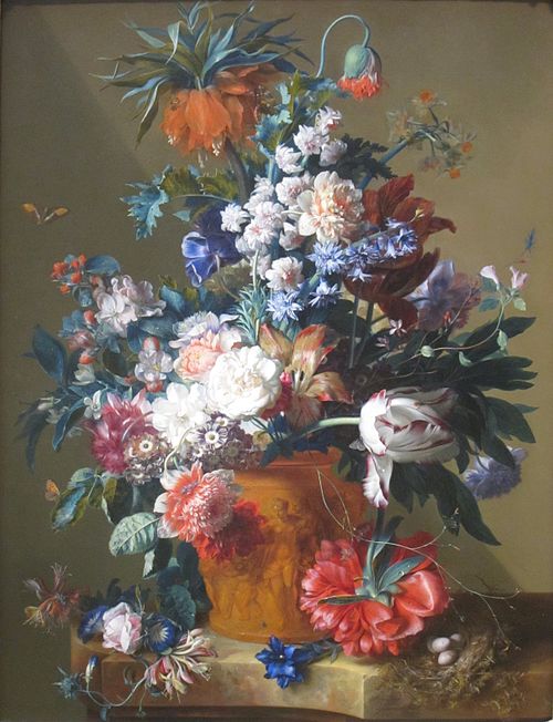 Vase of Flowers, 1722, Jan van Huysum