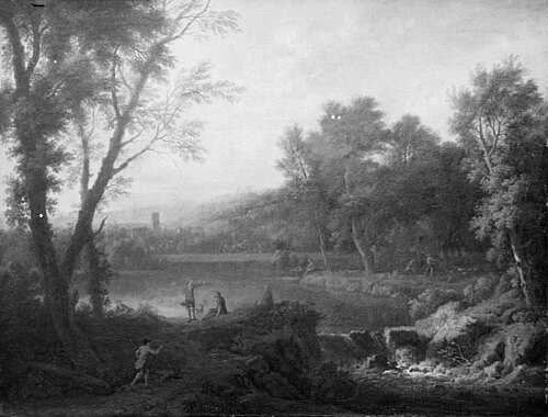 Landscape, 1723, Jan van Huysum