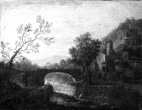 Landscape, 1723, Jan van Huysum