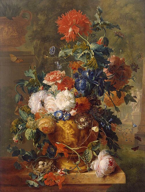 Flowers, 1722, Jan van Huysum