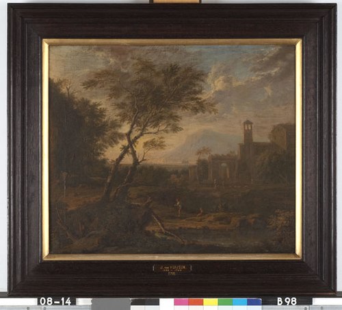 Italiaans Landschap, 1724, Jan van Huysum