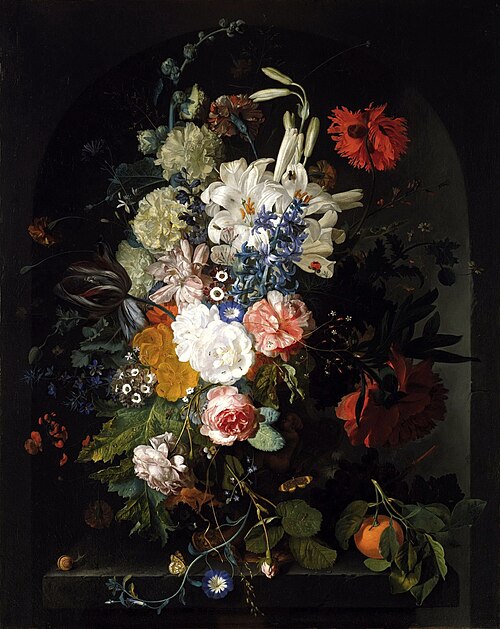 Bouquet of Flowers, 1720, Jan van Huysum