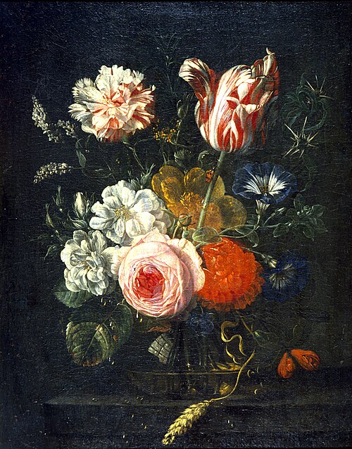 Still Life with Flowers, 1722, Jan van Huysum