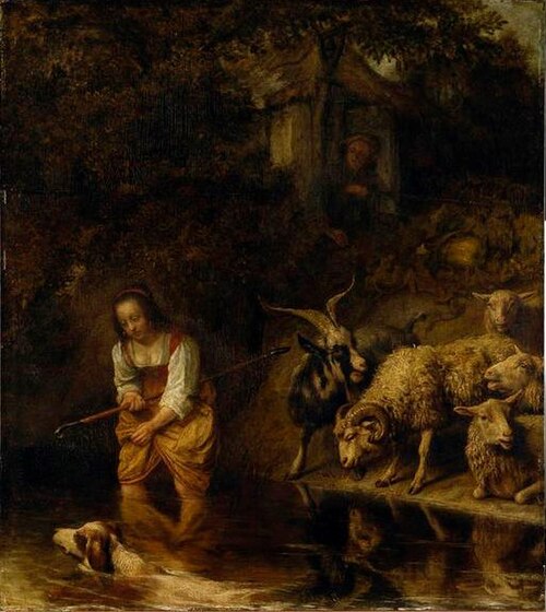 Le passage du gué, 1660, Lambert Doomer
