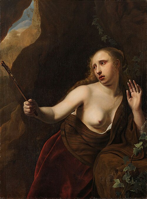 The penitent Mary Magdalene, 1651, Dirck Bleker