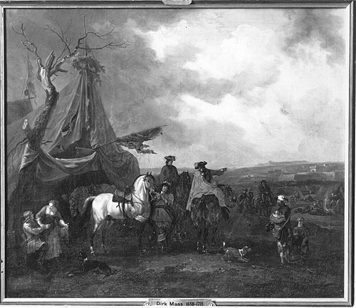 Lagerleben, 1688, Dirk Maas
