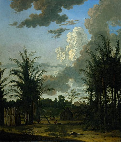 Plantation in Suriname, 1707, Dirk Valkenburg