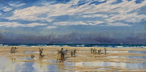 Cocklefishers at Gravelines, , John Brett