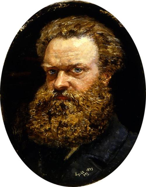 Self Portrait, 1883, John Brett