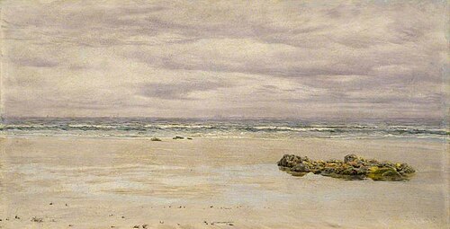 Kennack Sands, Cornwall, at Low Tide, 1877, John Brett