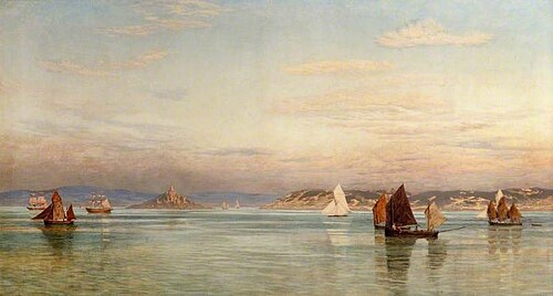 St Ives Bay, 1878, John Brett