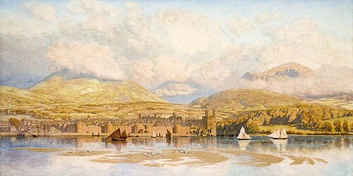 The Stronghold of the Seison, 1879, John Brett