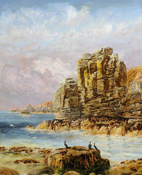 The Altar Rock, 1885, John Brett