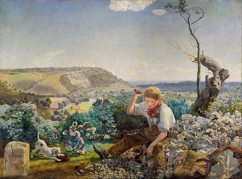 Le Casseur de pierres, 1857, John Brett