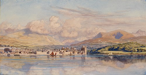 Caernarvon, 1875, John Brett