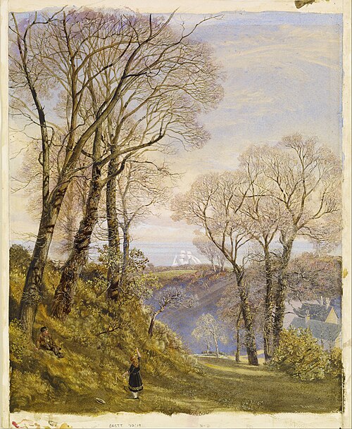 February in the Isle of Wight, 1866, John Brett