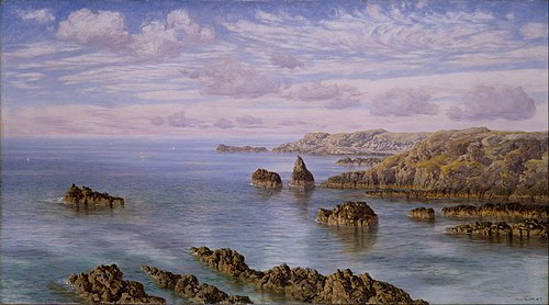 Southern Coast of Guernsey, 1875, John Brett