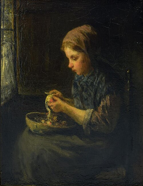 The Little Domestic, 1865, Jozef Israëls