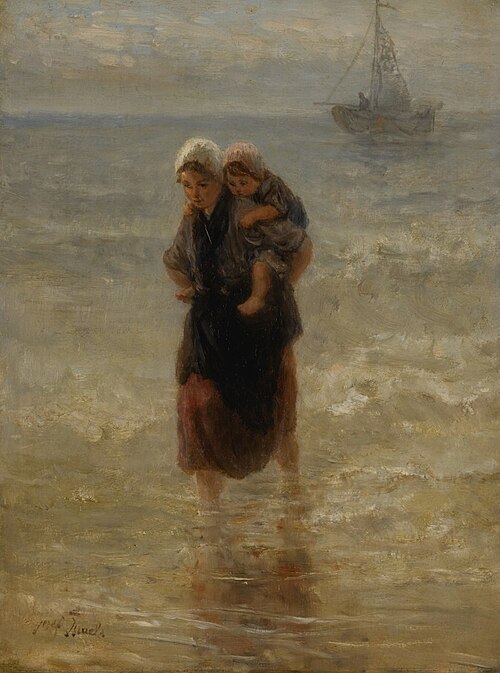At Sea, , Jozef Israëls