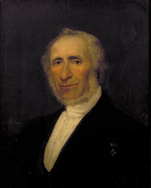 Portrait of Isaac Tobias Philips (1794-1872), 1865, Jozef Israëls