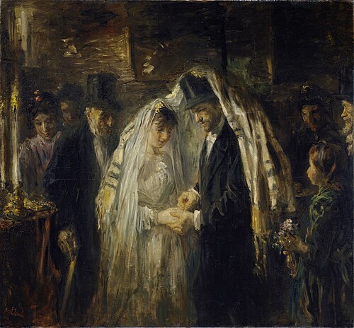 Joodse bruiloft, 1903, Jozef Israëls