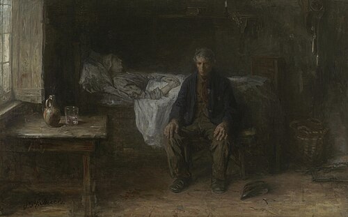 Alone, 1880, Jozef Israëls