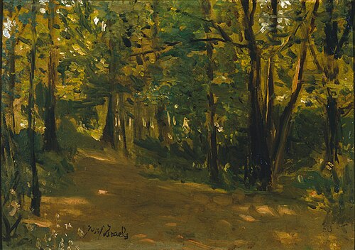 Un día soleado en el bosque, , Jozef Israëls