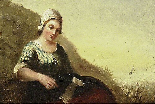 Girl on a Dune, 1890, Jozef Israëls