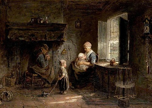 The Happy Family, 1877, Jozef Israëls