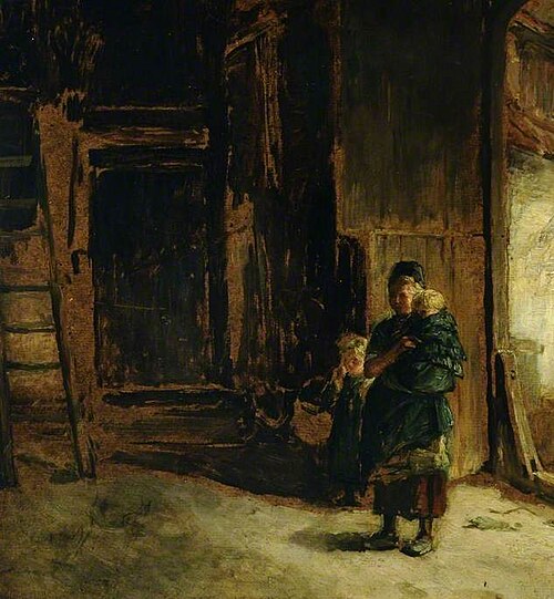 Peasant Children, 1870, Jozef Israëls