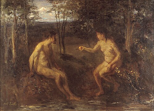 Adam and Eve., 1902, Jozef Israëls