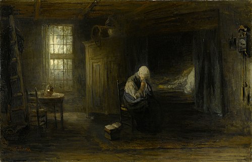 « Seul au monde », 1878, Jozef Israëls