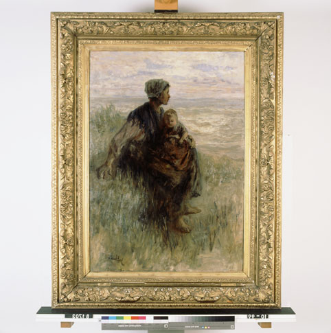 'Gazing into the Distance', 1907, Jozef Israëls