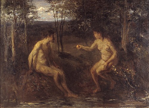 Adam and Eve, 1902, Jozef Israëls