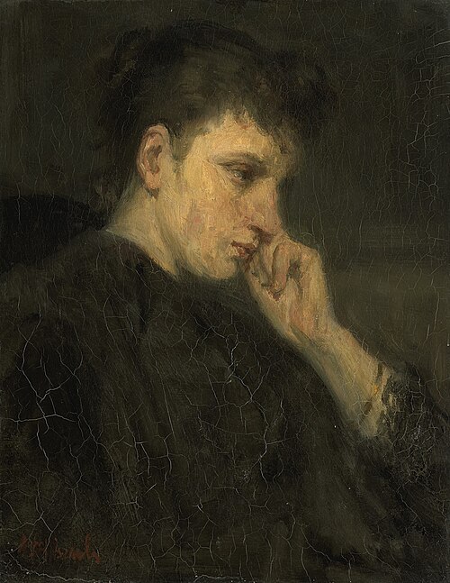 Melancholy, 1850, Jozef Israëls