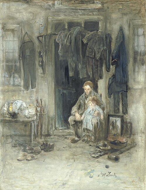 Zoon van het oude volk, 1888, Jozef Israëls