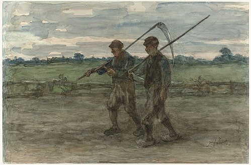 Maaiers, 1500, Jozef Israëls