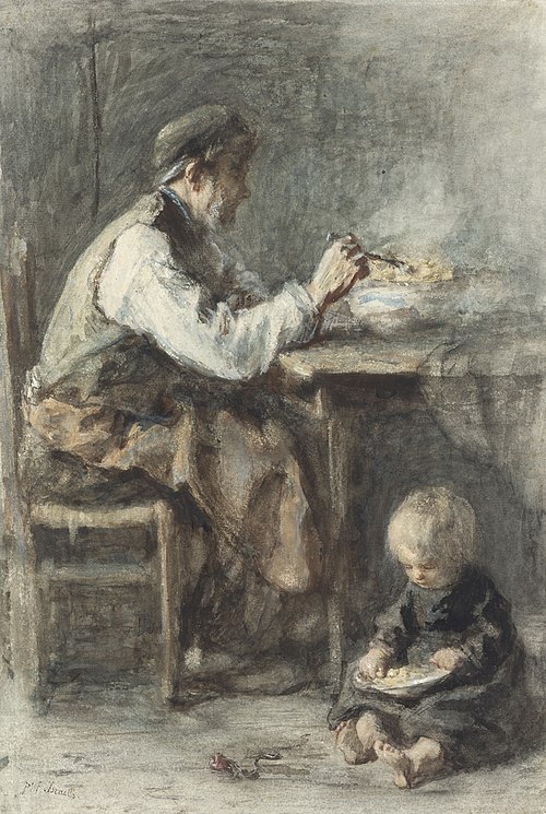 De schoenmaker, 1500, Jozef Israëls