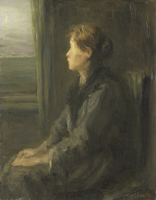 Woman at a Window, 1895, Jozef Israëls