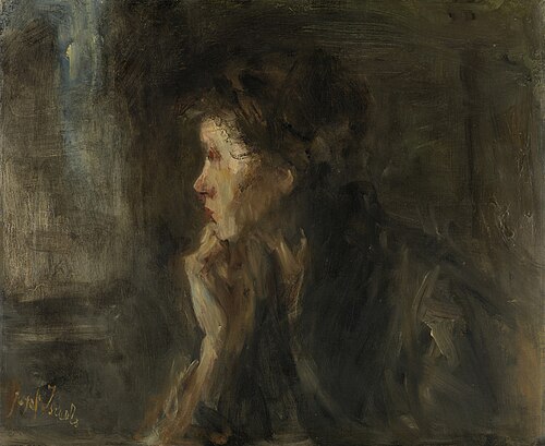 The thinker, 1896, Jozef Israëls