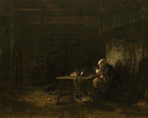 The refreshment, 1887, Jozef Israëls