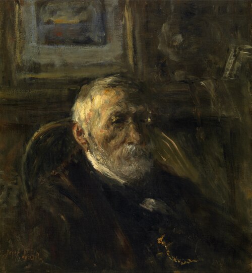 Selfportrait Jozef Israëls, 1905, Jozef Israëls