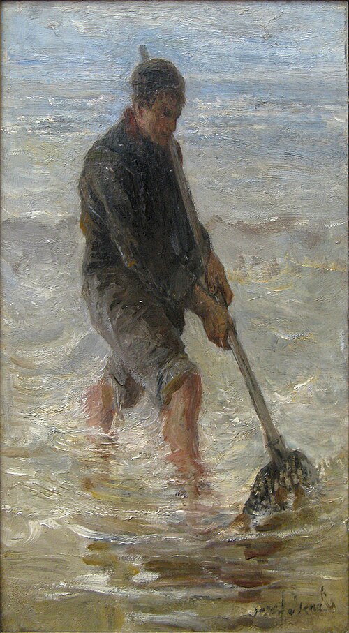 Pêche de crevettes, 1900, Jozef Israëls