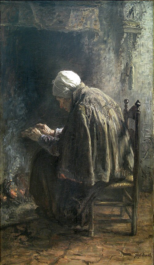 Quand on est vieux, 1878, Jozef Israëls