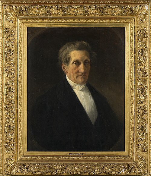 Portrait of Klaas Mesdag, 1877, Jozef Israëls