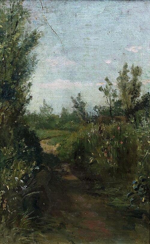 Weg in het bos, 1877, Jozef Israëls