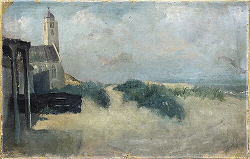 Toren in het duin, 1877, Jozef Israëls