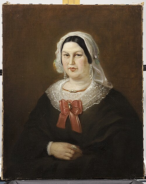 Portret Reintje Abraham van Raalte, 1850, Jozef Israëls