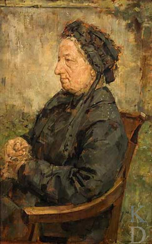 Mevrouw Schaap-Hijmans, 1845, Jozef Israëls